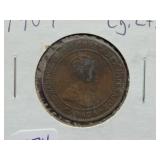 1909 CANADA LARGE CENT