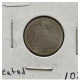 1877 SEATED LIBERTY DIME