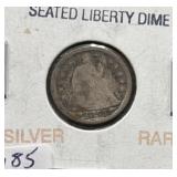 1853 SEATED LIBERTY DIME