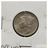 1945 MERCURY DIME