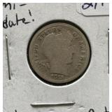 1915-S (SEMI-KEY) BARBER DIME