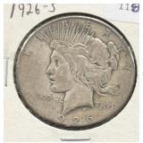 1926-S PEACE DOLLAR