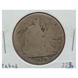 1859-O SEATED LIBERTY HALF DOLLAR