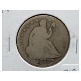 1853-O SEATED LIBERTY HALF DOLLAR