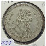 1966 MEXICO SILVER PESO