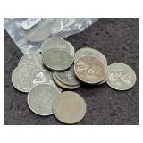 (17) STEEL LINCOLN CENTS