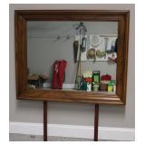 Solid Wooden Dresser Mirror
