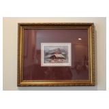 Jim Reed 1998 Winter Snow Signed Print