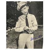 Signed black and white photo of Don Knotts