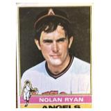 1976 Topps baseball card featuring Nolan Ryan