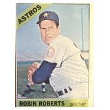 1966 Topps baseball card featuring Robin Roberts