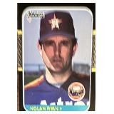 1987 Donruss baseball card featuring Nolan Ryan