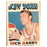 1971-72 Topps basketball card featuring Rick Barry