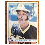 1979 Topps baseball ROOKIE card Ozzie Smith