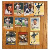 10 Seattle Mariners baseball  cards