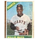 1966 Topps Willie Mays #1 baseball card