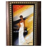 Emile Bellet 'Piano'AP 2012 Embellished,  Framed