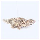 Craft dinosaur sculpture