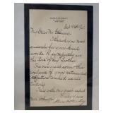 Handwritten letter on  Abner McKinley letterhead