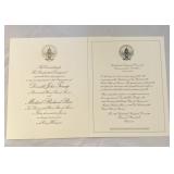 Official invitation 2017 Presidential Inauguration