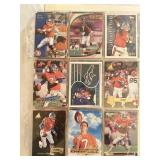 36 John Elway Football Cards