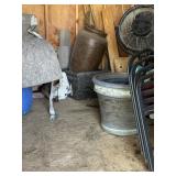 Vessels,  pottery, or planters