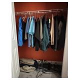 Contents of closet
