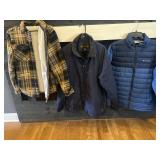 Columbia  Timberland and a Shacket