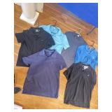 3 Calvin Kline, 2 Chaps, 1 Izod size L