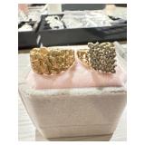 Two 10k gold rings damaged Wt. 8.2g