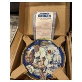 DUKE SNIDER Collectors PlateFrom The Best of