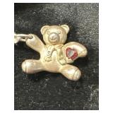 925 Sterling Silver Bear charm