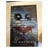 Movie poster for The Dark Knight (2008) signed