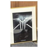 Hugh Jackman signed X Men movie poster