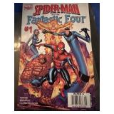 Spider-Man and the fantastic four Marvel comic