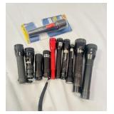 Collection of flashlights