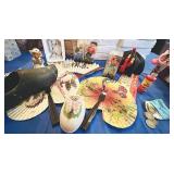 Collectible items from travels