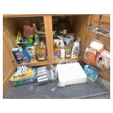 Contents of under sink and cleaning supplies