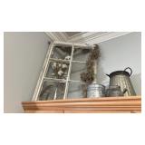 Upper shelf in kitchen part 1