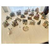 Ceramic Christmas village collection