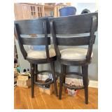 Ladder back bar stools