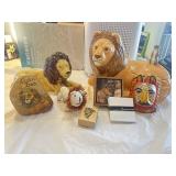 Collection of Lion themed items