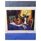 Itzchak Tarkay Too Cold at Home