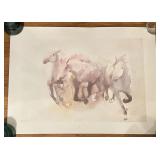 Beatrice Bulteau 'Ballet' Signed Serigraph