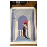 Serigraph  'On Stage' by artist Bruce Capra