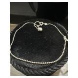 10 inch sterling silver 925 bracelet/anklet