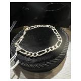 Sterling silver 925 chain-link bracelet