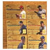 1995 Donruss Studio Gold baseball card inserts