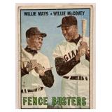1967 FENCE BUSTERS Willie Mays-Willie McCovey