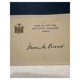 Autograph of  Mario M. Cuomo